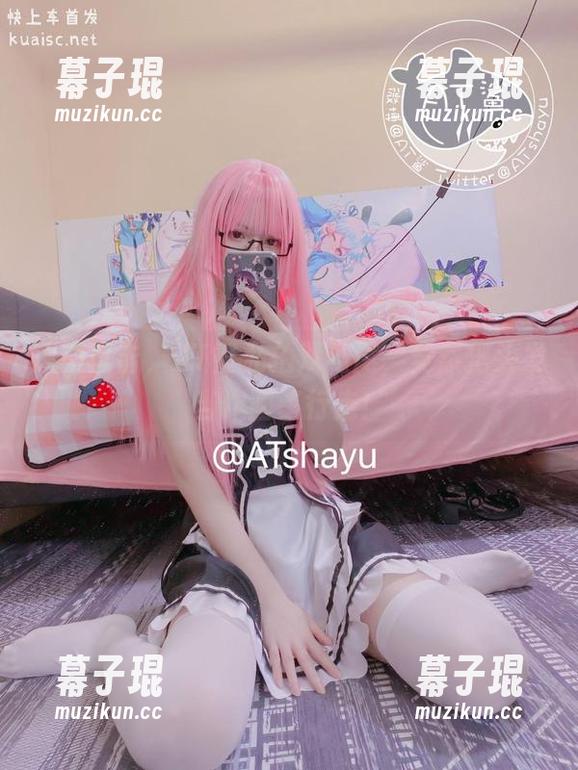 原图直击，AT鲨私拍双马尾，竟然把头发当作画笔行走！