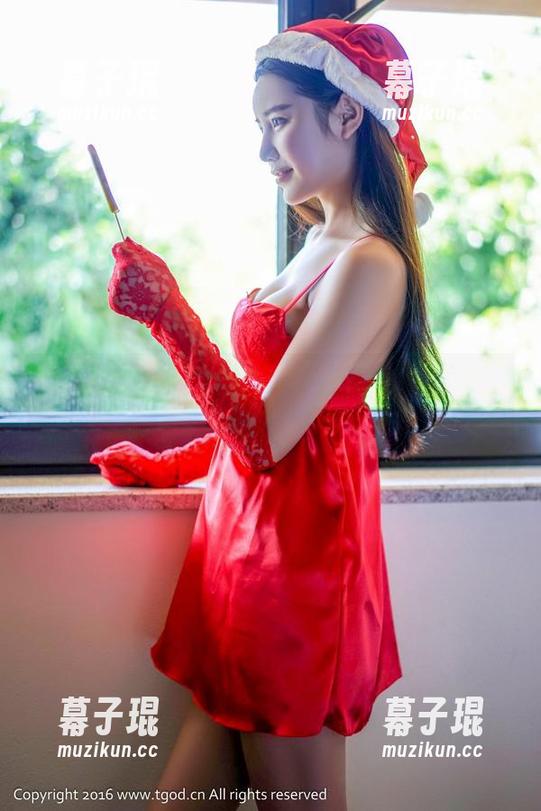 TGOD推女神 - 红裙那点事儿——朱赢Molly带来的套图更新让你大感意外！