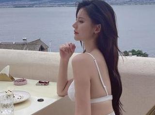 微密圈 - 就是阿朱啊的蕾丝旗袍，犹如你周末的慵懒，太美了根本不想离开！
