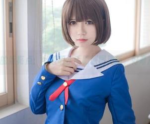 白金Saki的新亮点：半透明水手服原图更新，好奇心不要停！