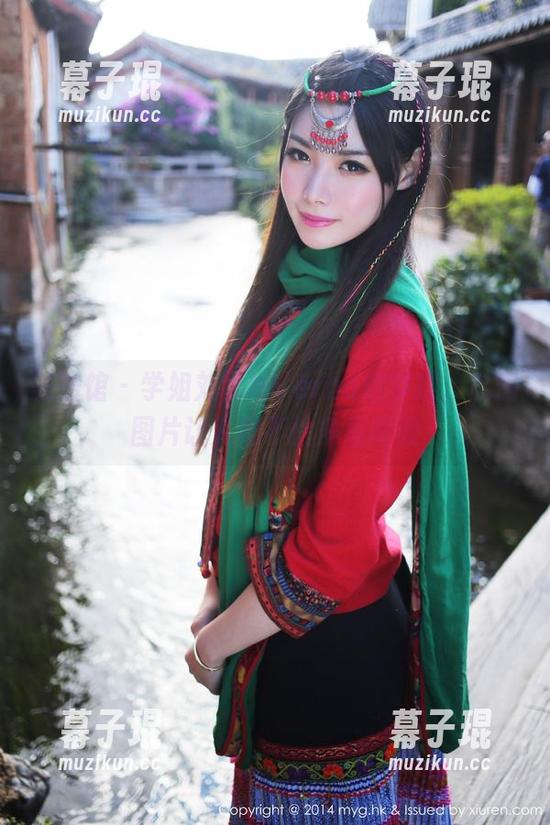 美媛馆 - 学姐刘雪妮Verna细节控，私房图片让人忍不住多看两眼